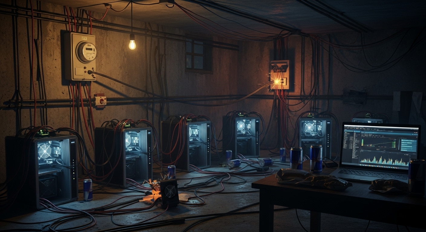 How electricity theft for bitcoin mining actually works