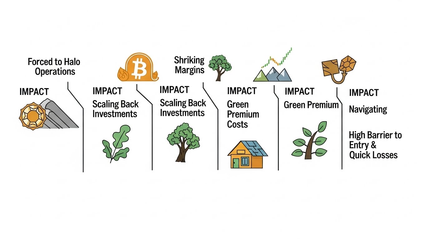 How the Profitability Crunch Impacts Different Types of Miners