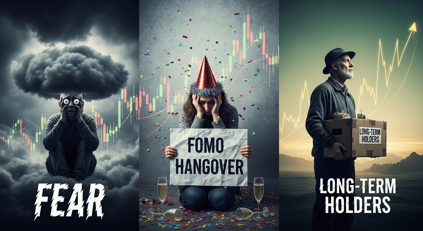 Investor Sentiment Fear, FOMO Hangover And Long-Term Holders