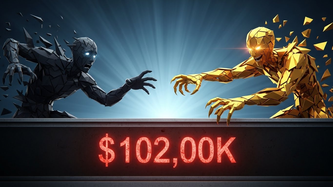 Sentiment and Psychology Fear, Greed, and the $102K Narrative