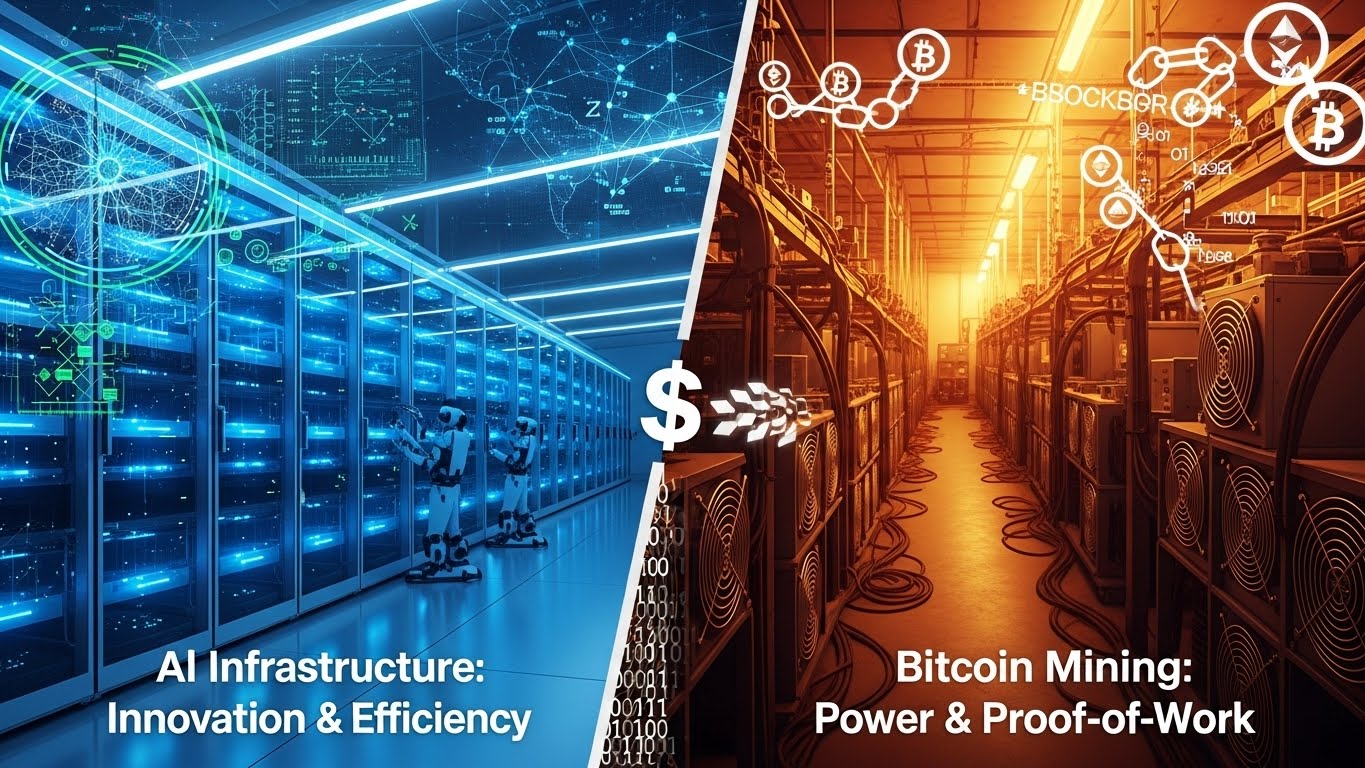 The Economics Of AI Infrastructure Versus Bitcoin Mining