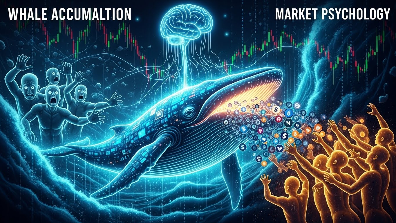Whale Accumulation and Market Psychology