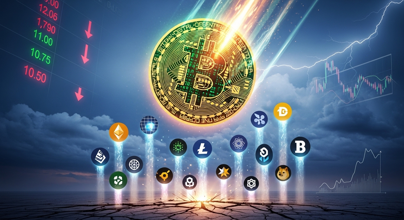 Why Bitcoin Dominance Falls Is Falling Even as Prices Decline