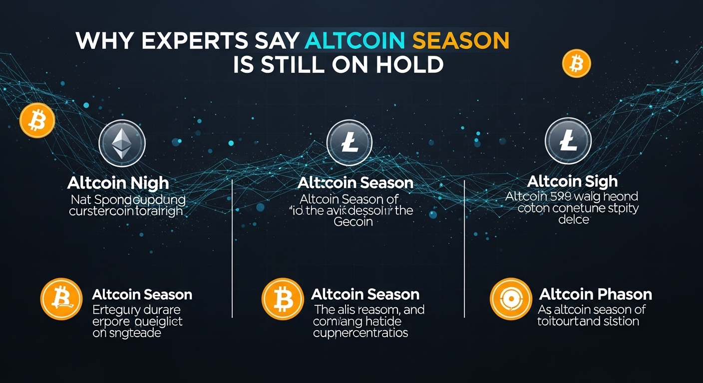 Why Experts Say Altcoin Season Is Still On Hold