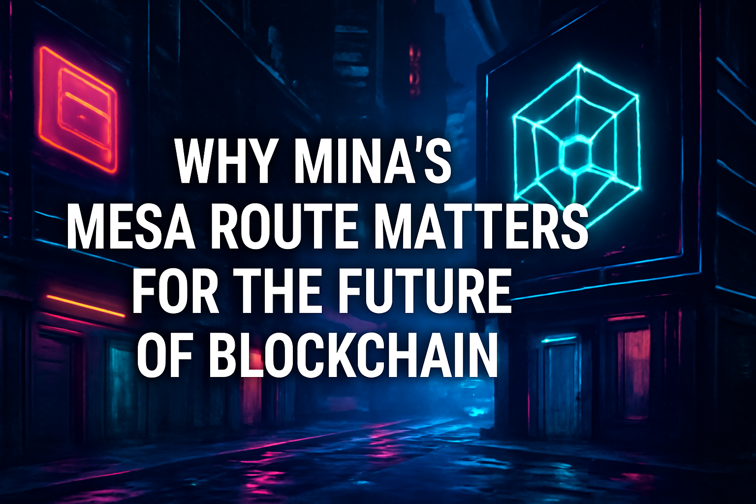 Why Mina's Mesa Route Matters For The Future Of Blockchain