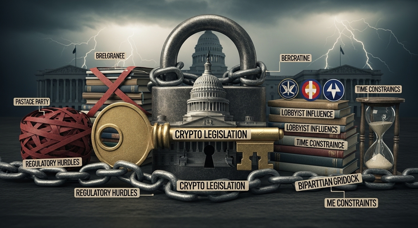 Why Senate Crypto Legislation Is Stuck Today