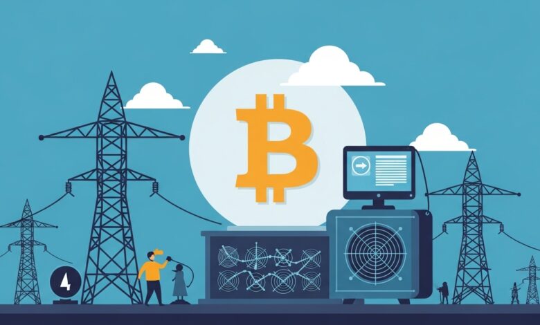 electricity theft for bitcoin mining