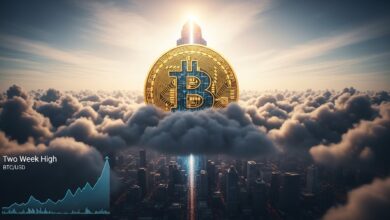 Bitcoin Near Two Week High