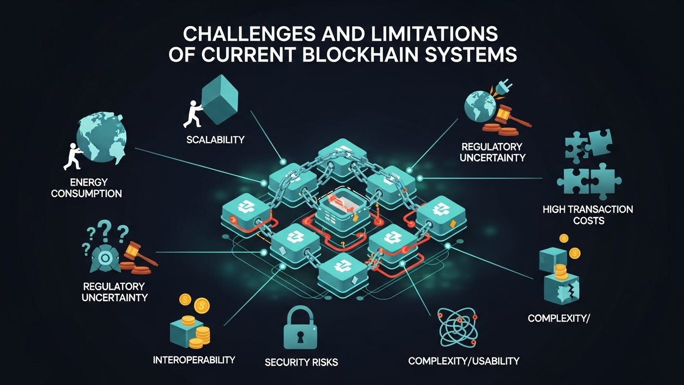 Challenges and Limitations of Current Blockchain Systems