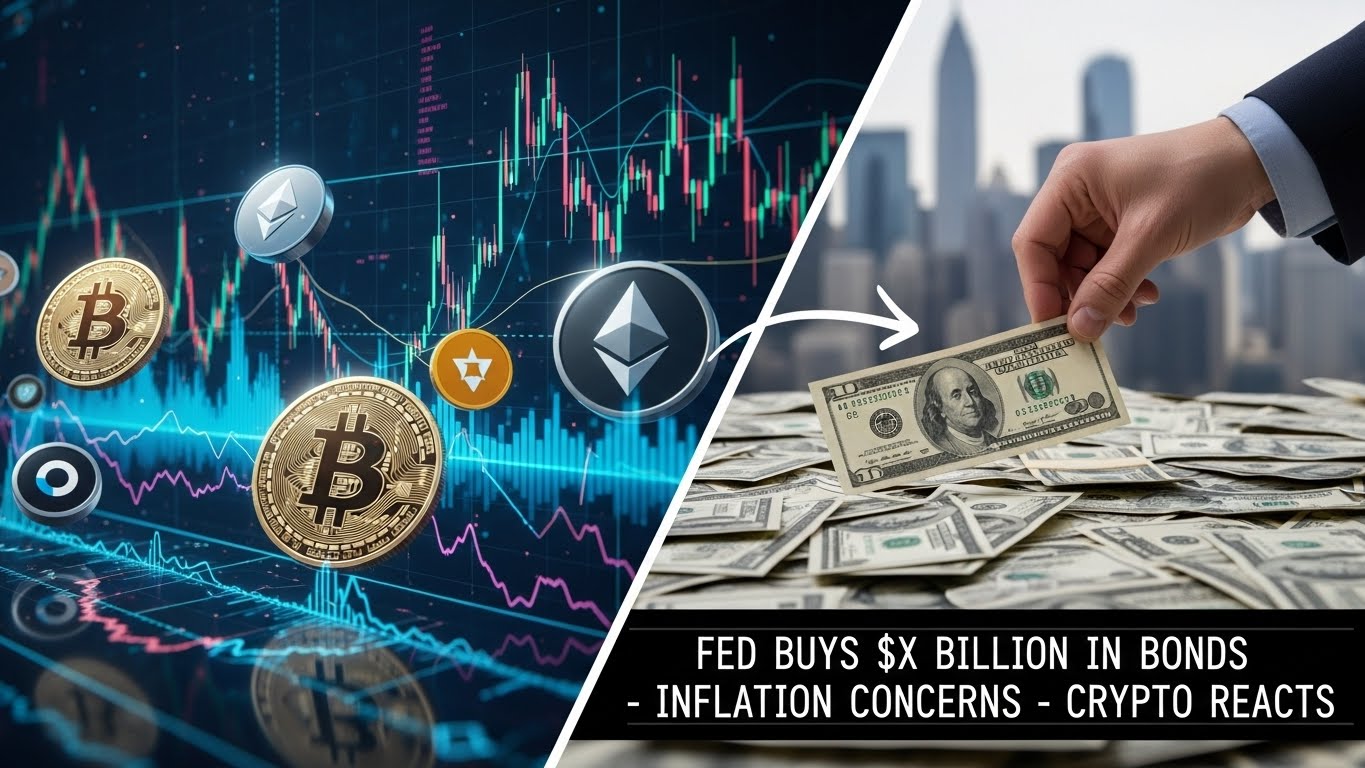 Cryptocurrency Markets and Federal Reserve Bond Purchases