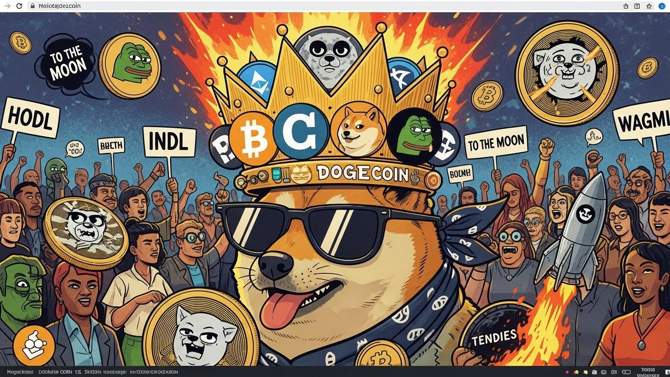 Meme Coins Surge and Community-Driven Tokens