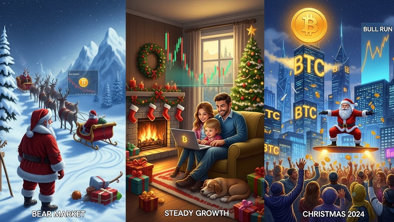 Most Likely Bitcoin Scenarios for Christmas 2024