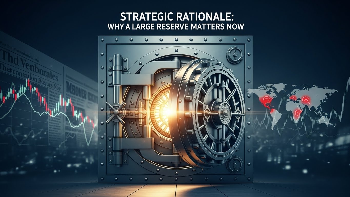 Strategic Rationale Why a Large Reserve Matters Now