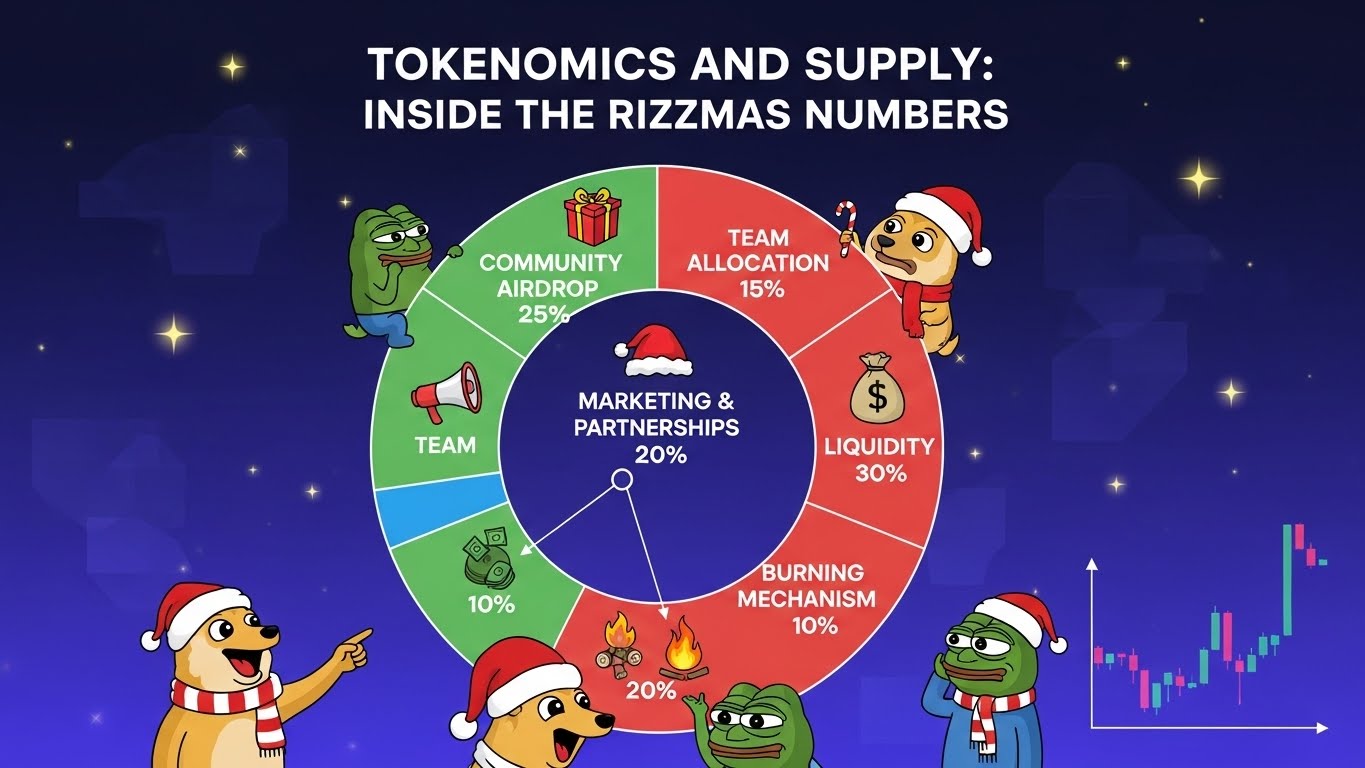Tokenomics and Supply Inside the Rizzmas Numbers