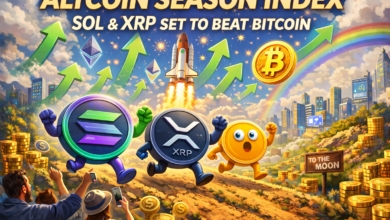 Altcoin Season Index SOL & XRP Set to Beat Bitcoin