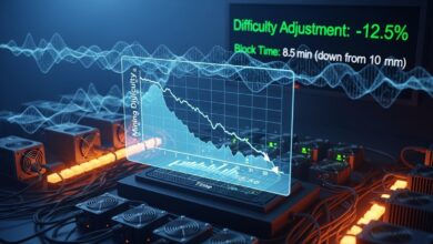 Bitcoin Mining Difficulty Decreases