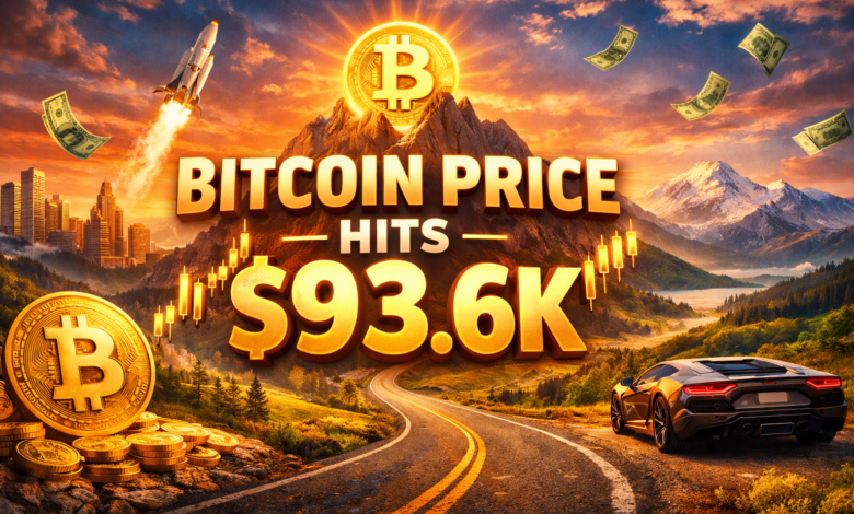 Bitcoin Price Hits $93.6K