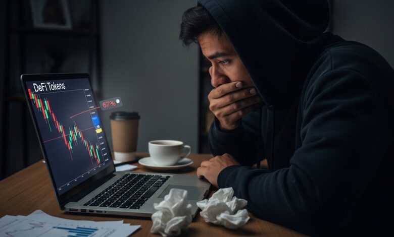 DeFi Tokens Drop 67%