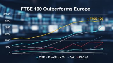 FTSE 100 Outperforms Europe
