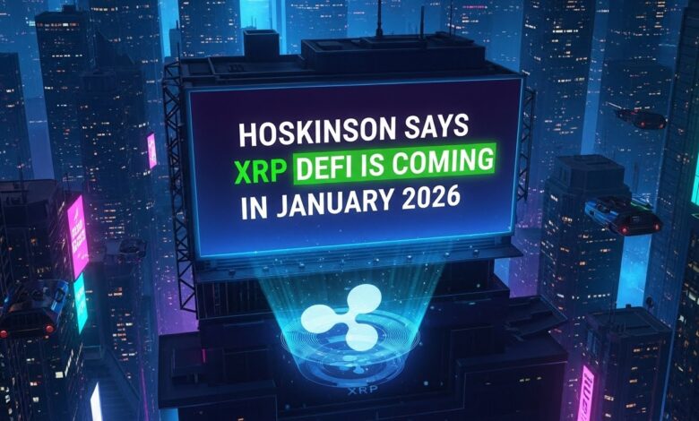 Hoskinson Says XRP DeFi Is Coming in January 2026