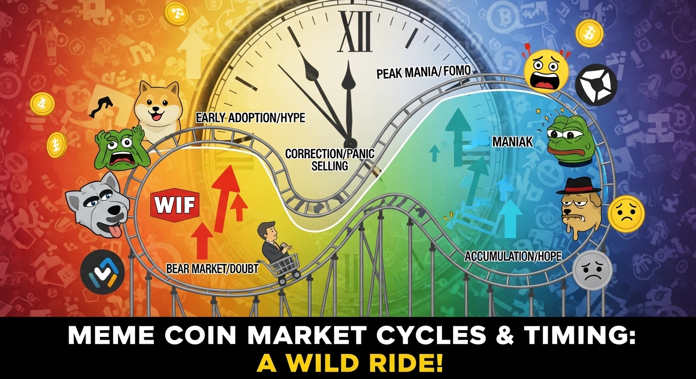 Market cycles and timing in meme coin investments