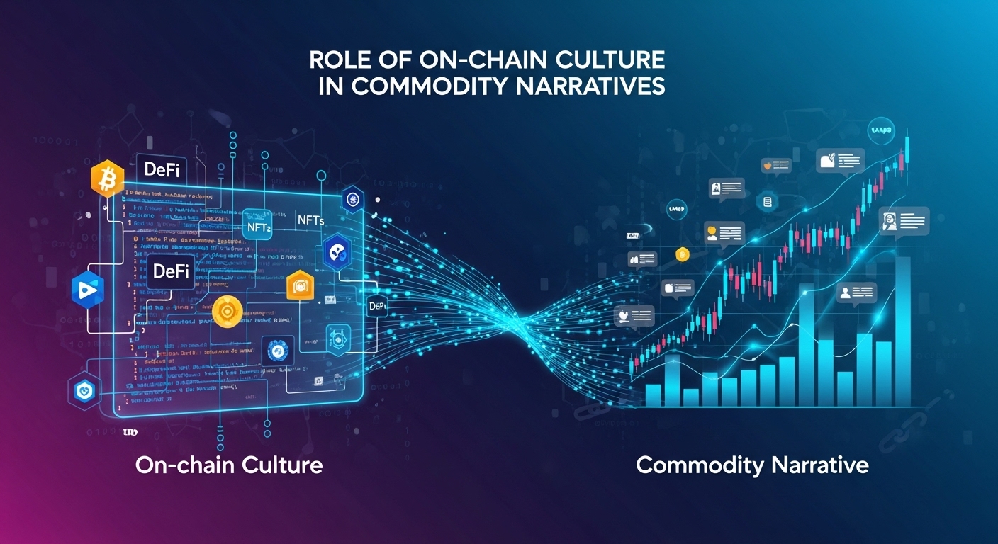 Role of On-Chain Culture in Commodity Narratives