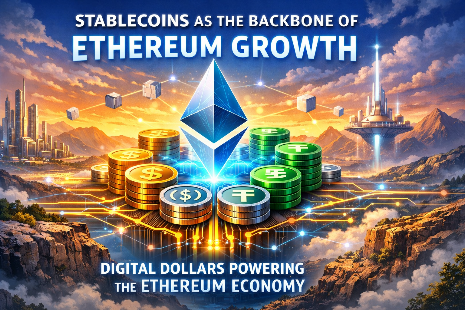 Stablecoins as the Backbone of Ethereum Growth
