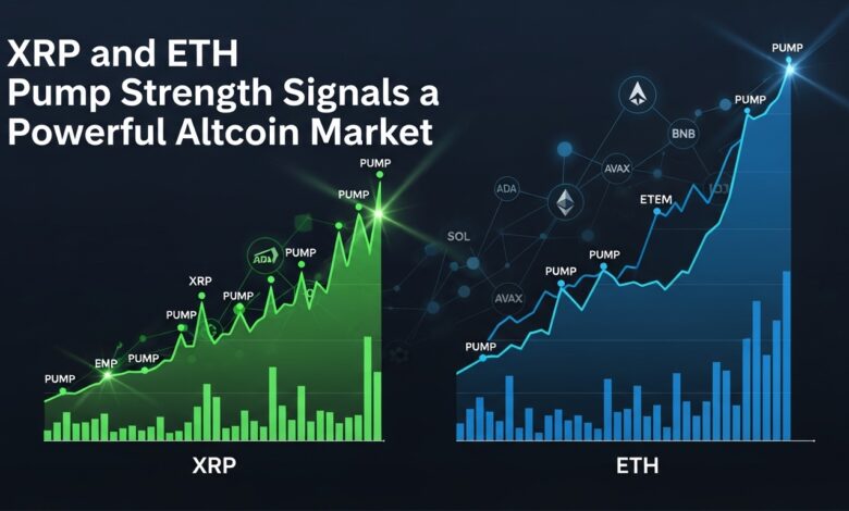 XRP and ETH Pump Strength Signals a Powerful Altcoin Market