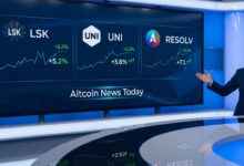 Altcoin News Today LSK, UNI, RESOLV