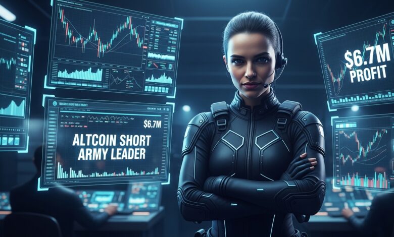 Altcoin Short Army Leader Nets $6.7M