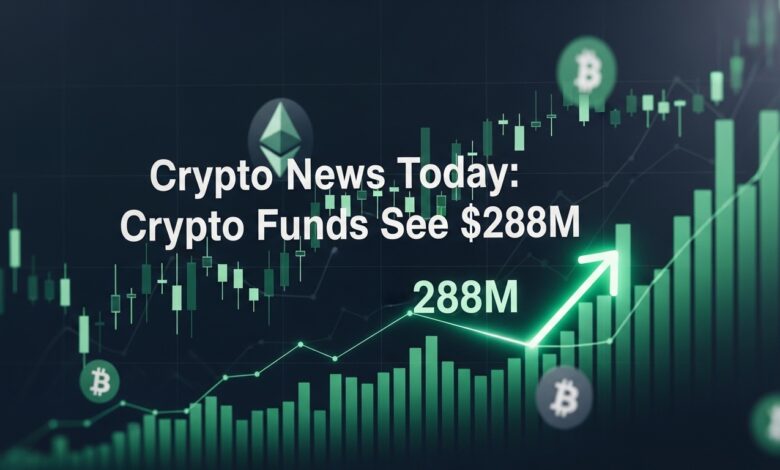 Crypto News Today Crypto Funds See $288M