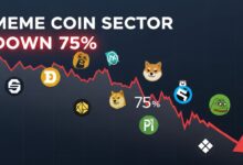Meme Coin Sector Down 75%