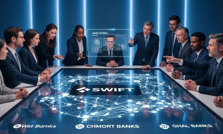 SWIFT Partners With Global Banks for Blockchain