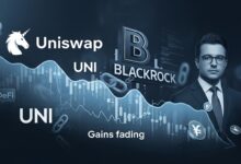 UNI Gains Fade Despite BlackRock’s DeFi