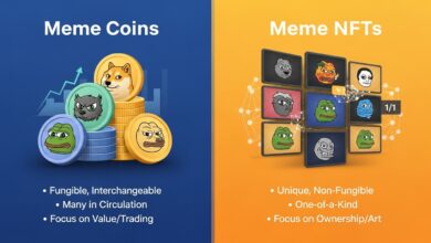 Meme Coins vs Meme NFTs Key Differences