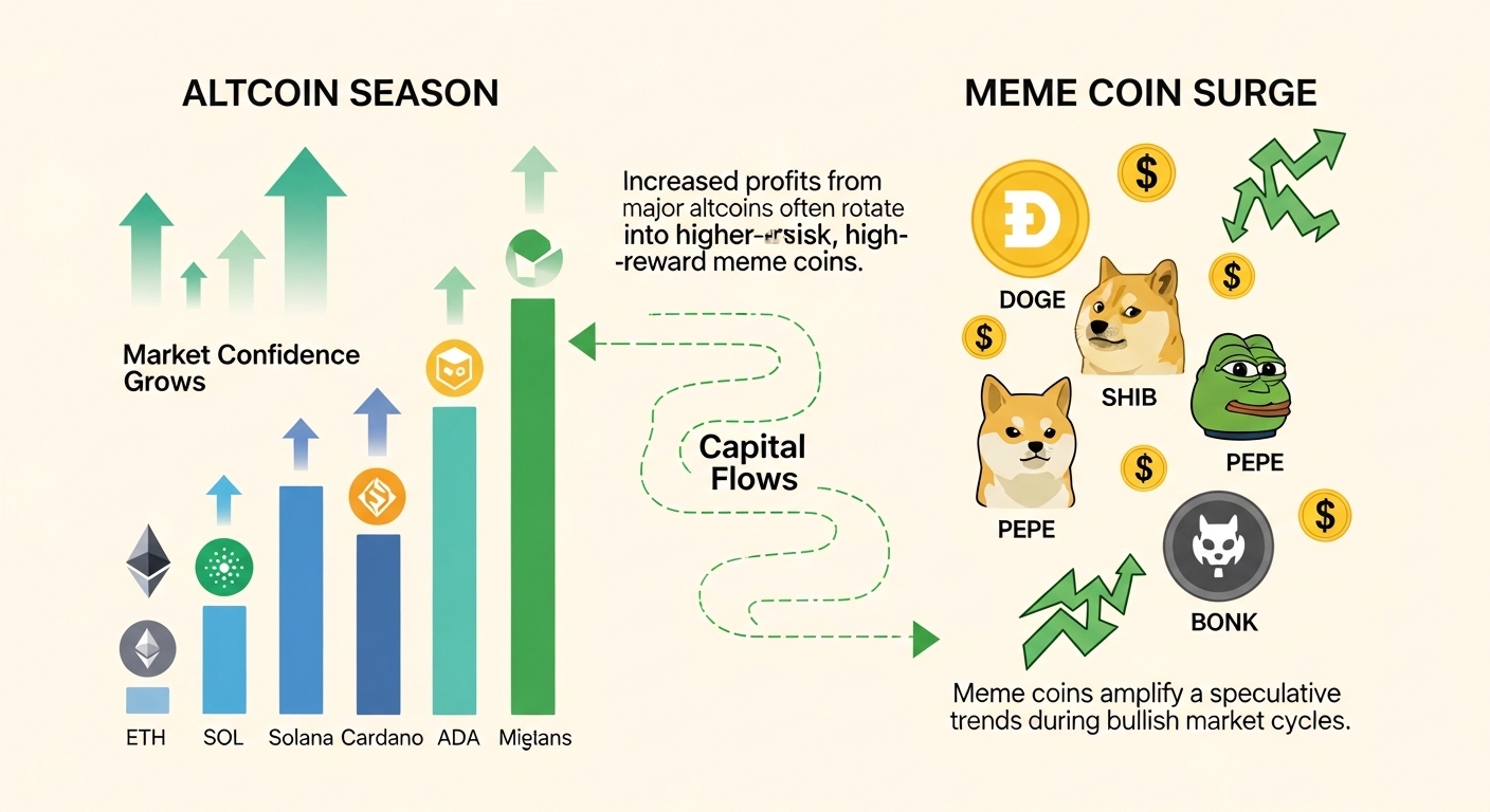 Role of Altcoin Season in Meme Coin