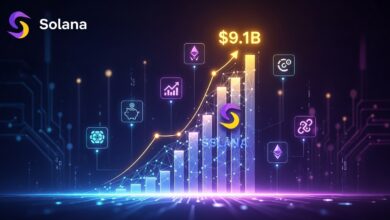 Solana DeFi Dominance Grows With $9.1B